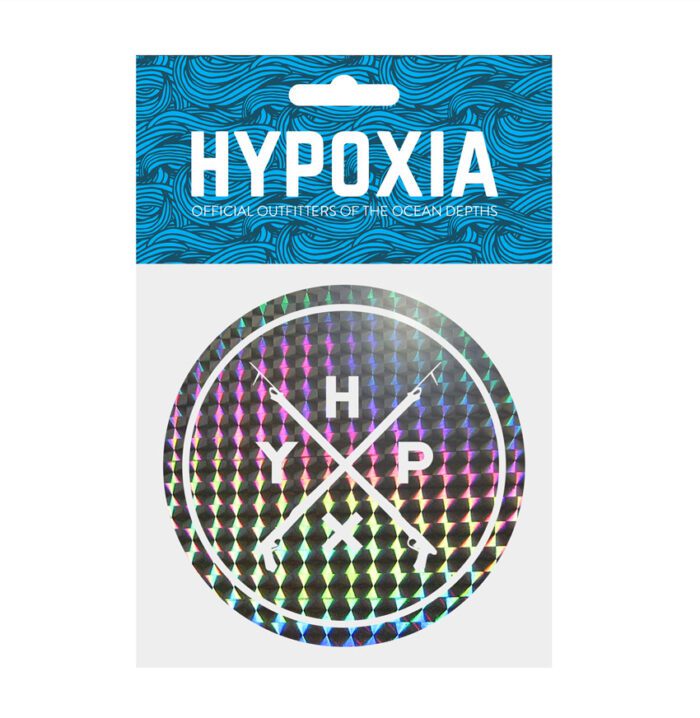 Hypoxia Freediving Spearfishing Icon Badge Decal Flasher