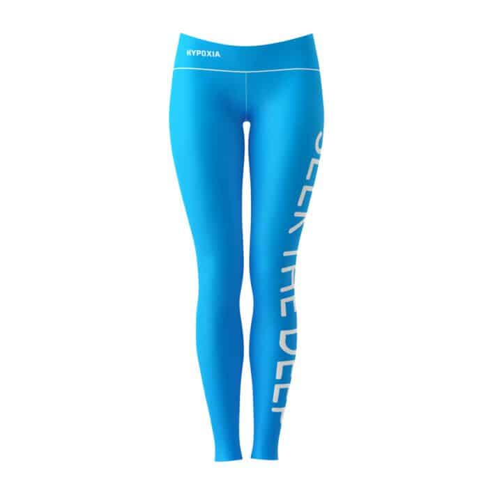 Hypoxia Freediving Spearfishing Seek the Deep Dive Leggings FRONT