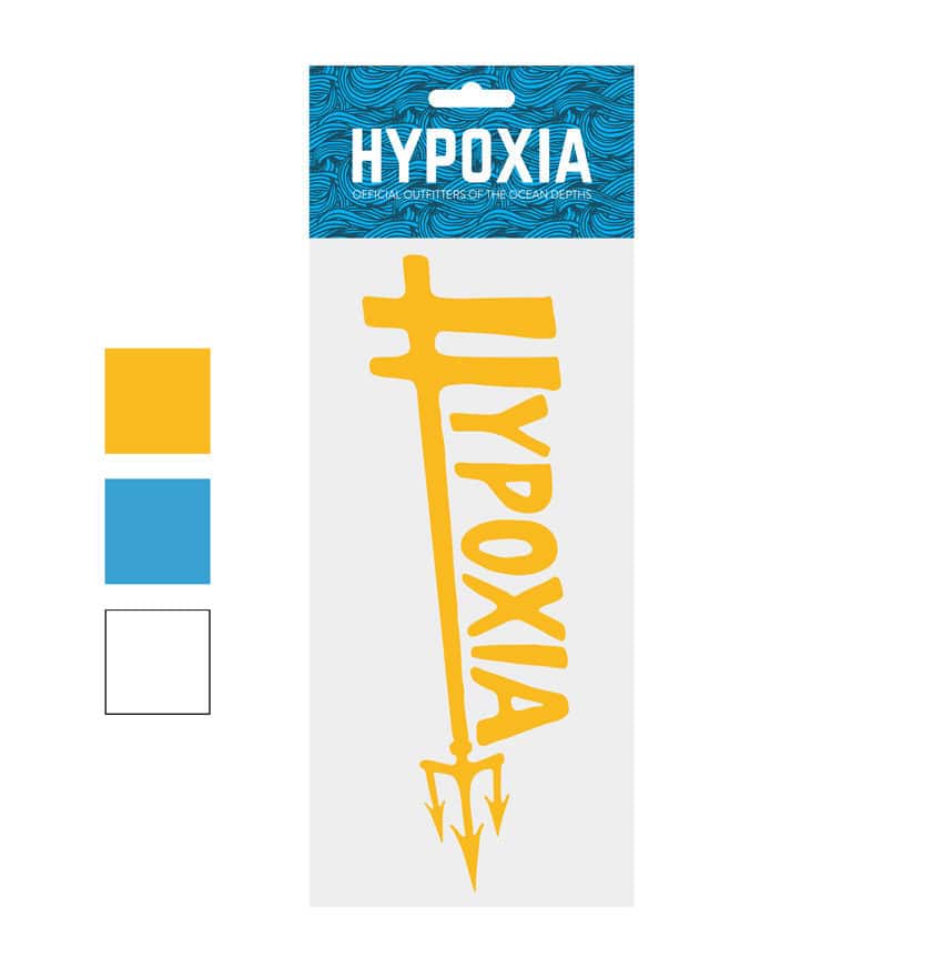 Hypoxia Poseidon vinyl decal color options