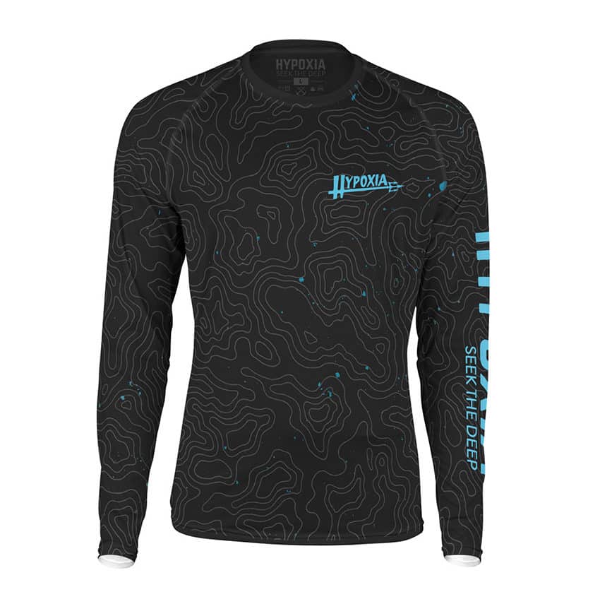 Hypoxia Freediving Spearfishing Epic Subsurface UPF 50 Sun Protection Hex-Dri Technical Front