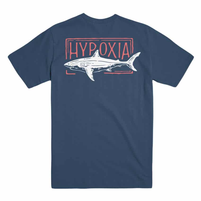 Hypoxia Freediving Spearfishing Big Bertha Tshirt Pigment Capri Back